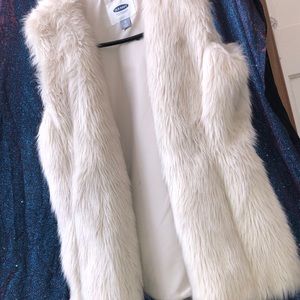 Off-White Fur Vest